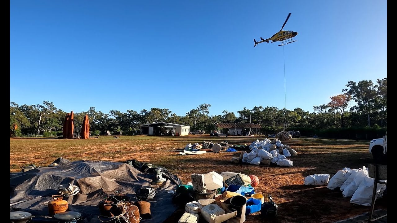 Tangaroa Blue x Wuthathi Remote Helicopter Clean-up - Cape York