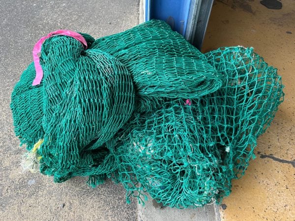 Fishing rope and net scraps