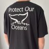 Organic Men's "Protect Our Oceans" T-Shirt - Image 7