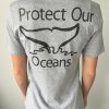 Organic Women's "Protect Our Oceans" T-Shirt - Image 5