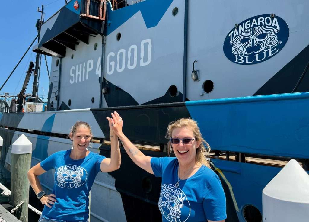 MV Steve Irwin sets sail on a new mission with Tangaroa Blue Foundation and Ship4Good.