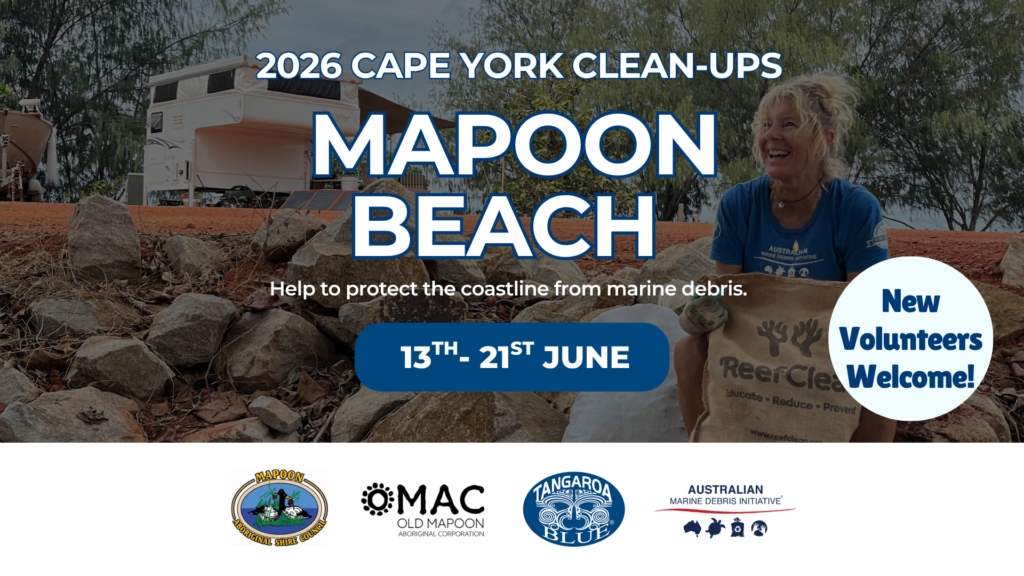 Cape York - Mapoon Beach Clean-up 2026 - Tangaroa Blue Foundation