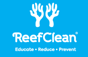 ReefClean Logo blue background